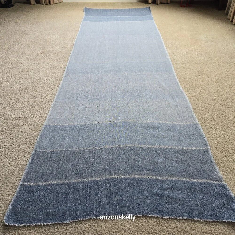 NWOT Cotton Handmade Scarf Woven Promises Ethiopia Fair Trade Hand-woven